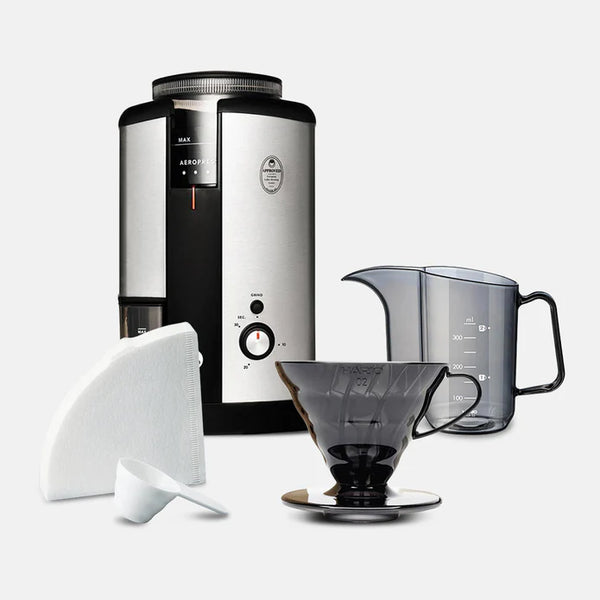 Wilfa Svart Grinder + Hario V60 Starter Kit