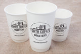 8oz Disposable Coffee Cups x 100