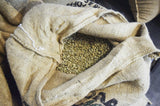 Green coffee beans